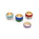 Multi Color Baguette Eternity Stack Ring