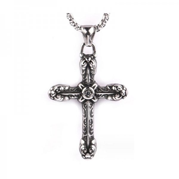 Antique Cross Necklace For Man