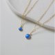 925 Sterling zinc Blue Lapis Necklace